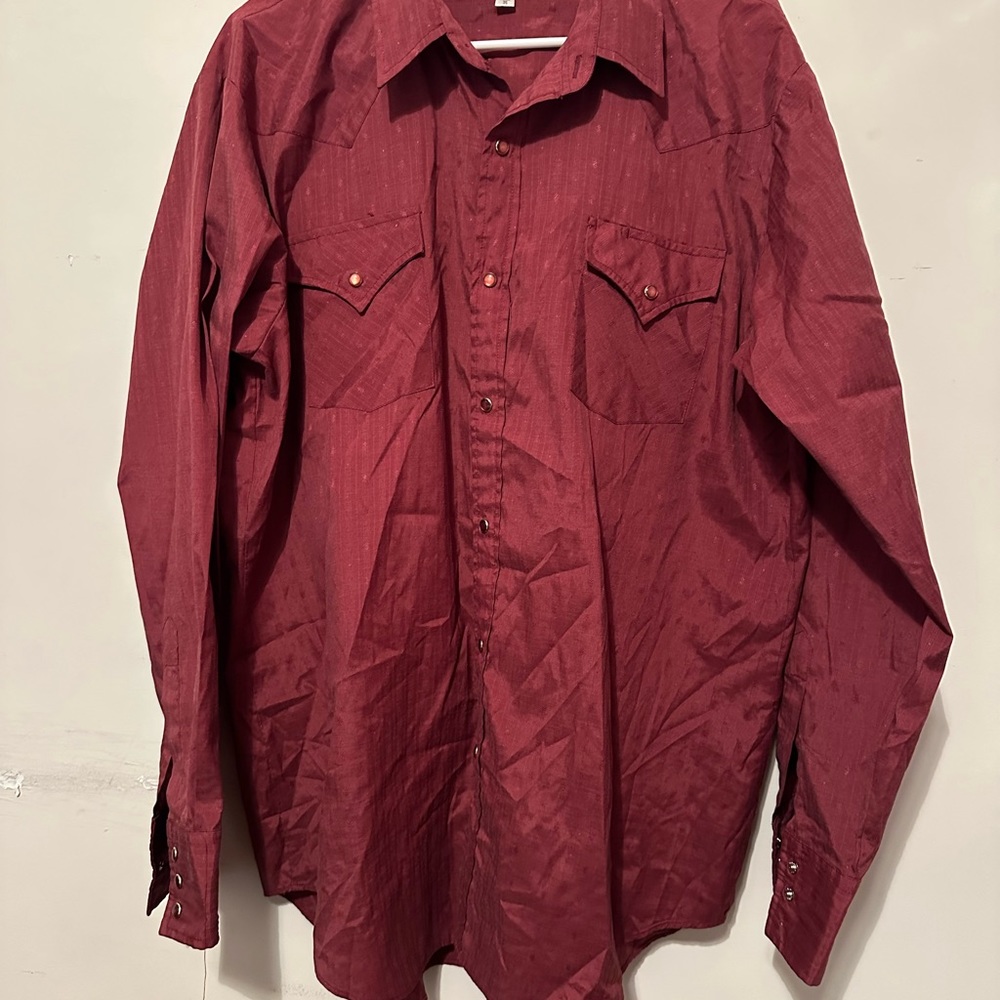 Fly Cattleman Western Wear Pearl Snap Men’s 17/35 Solid